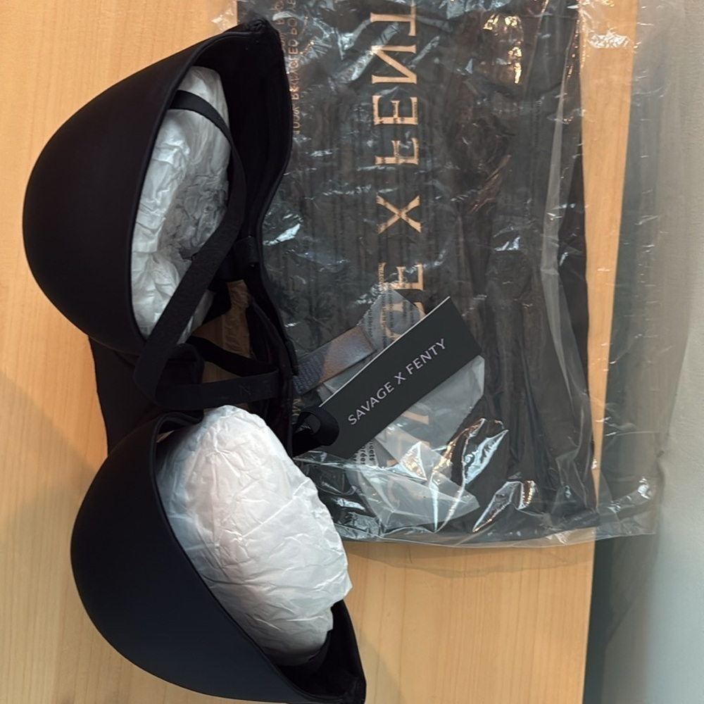 Savage X Fenty Strapless Bra Black Caviar-NWT - Picture 7 of 7